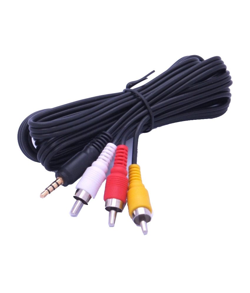     			Ezzeshopping 3.5mm Stereo to RCA AV Cable