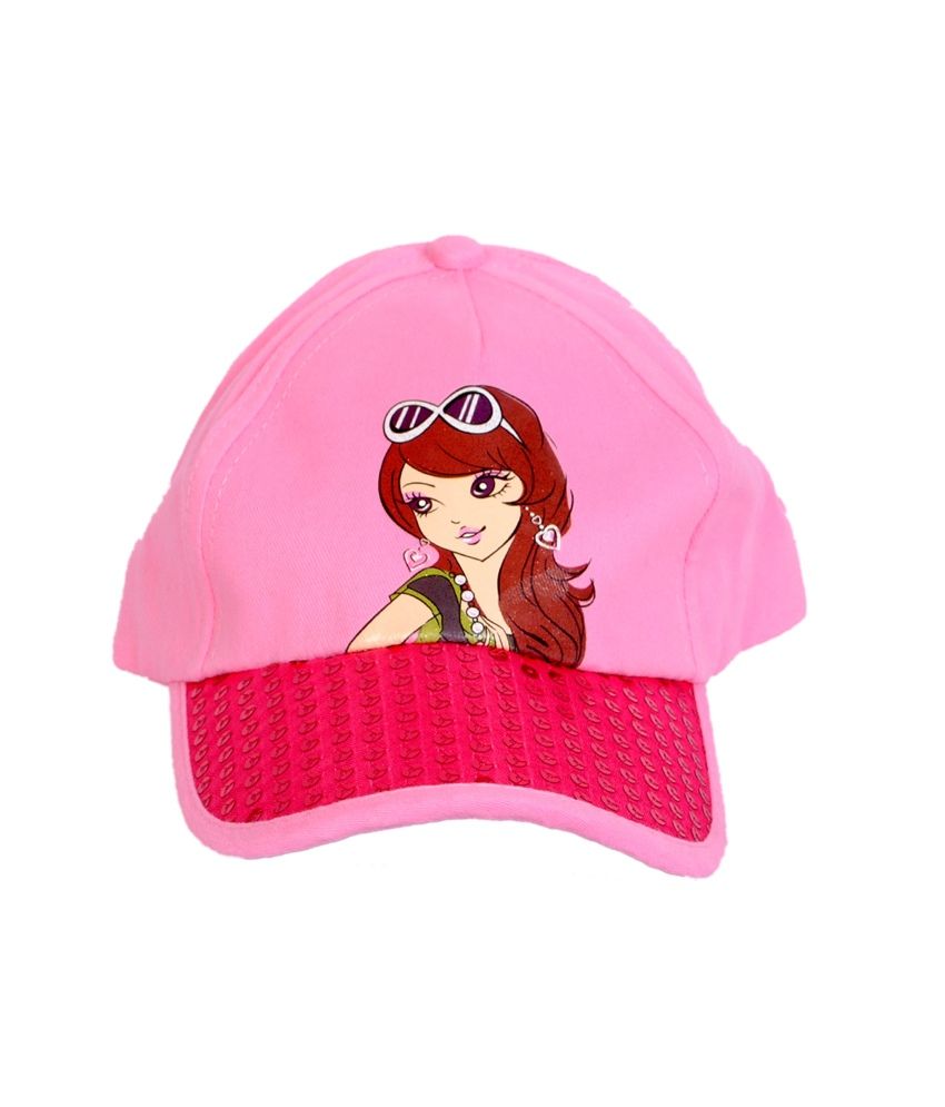 Macrobian Stylish Pink Baseball Cap For Kids: Buy Online at Low Price ...