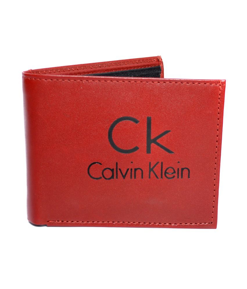 Calvin Klein Black Leather Designer Men Wallet: Buy Online at Low Price in  India - Snapdeal