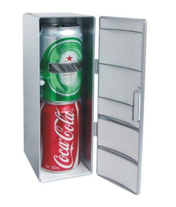 Mobilegear Usb Mini Fridge For Office & Travel To Keeping Your Drinks