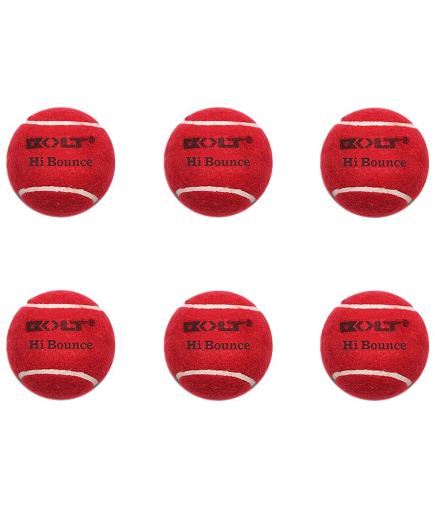 Bolt Hi Bounce Cricket Tennis Ball Pack Of 120 Buy Online at Best