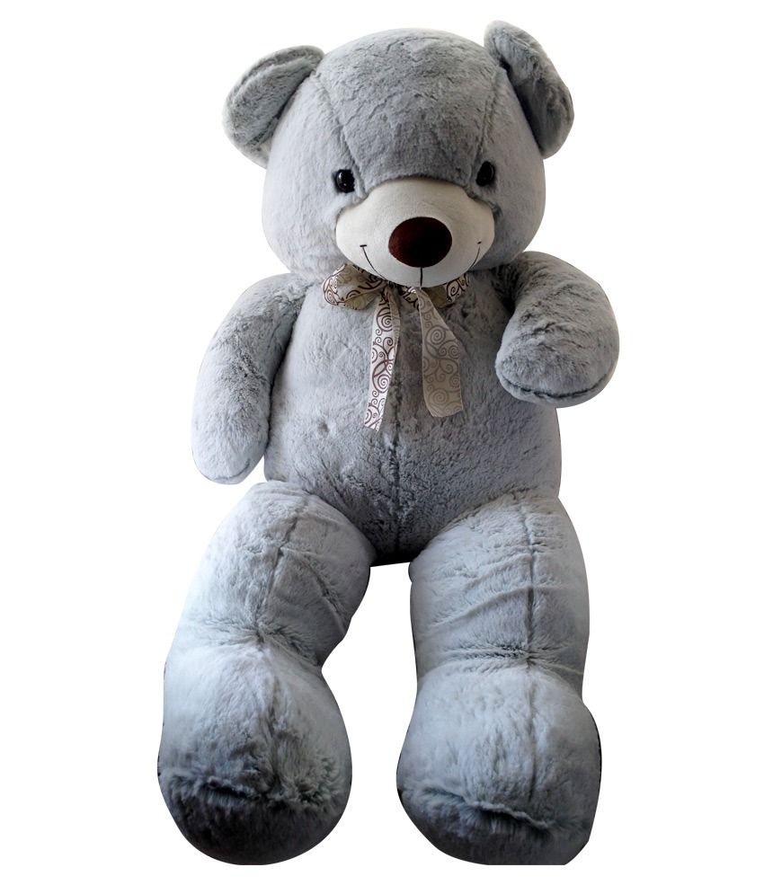 big grey teddy bear