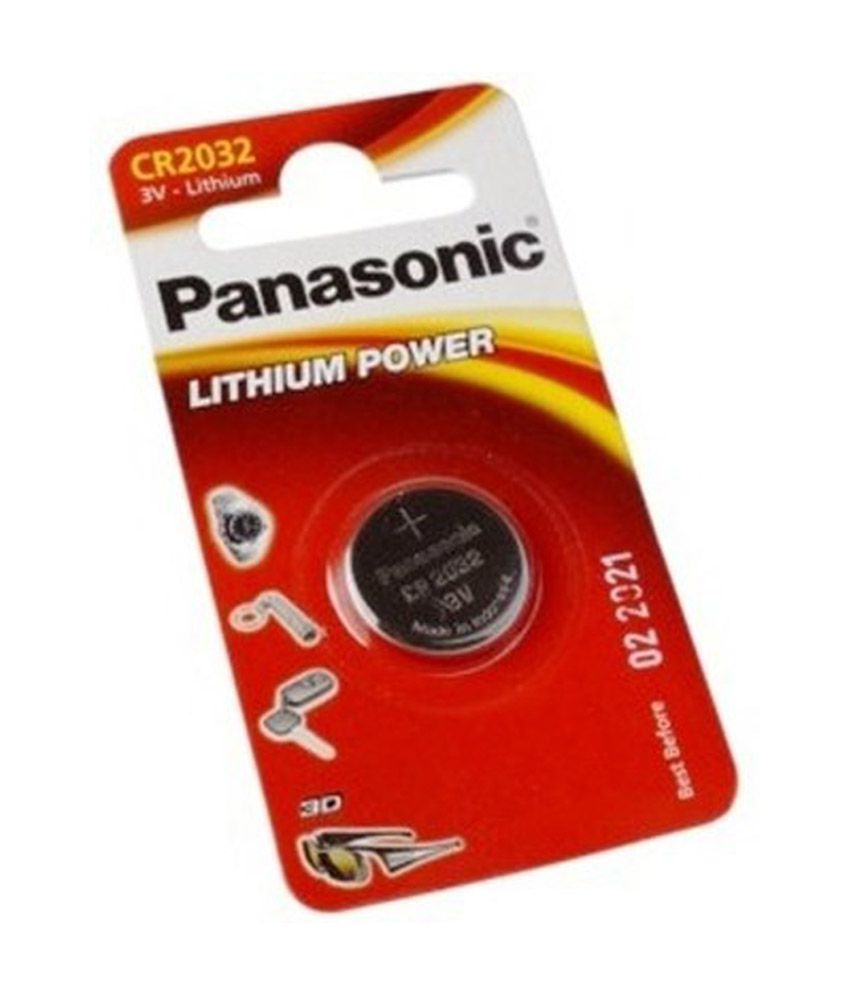     			Panasonic CR2032 Non Rechargeable Li-ion Battery