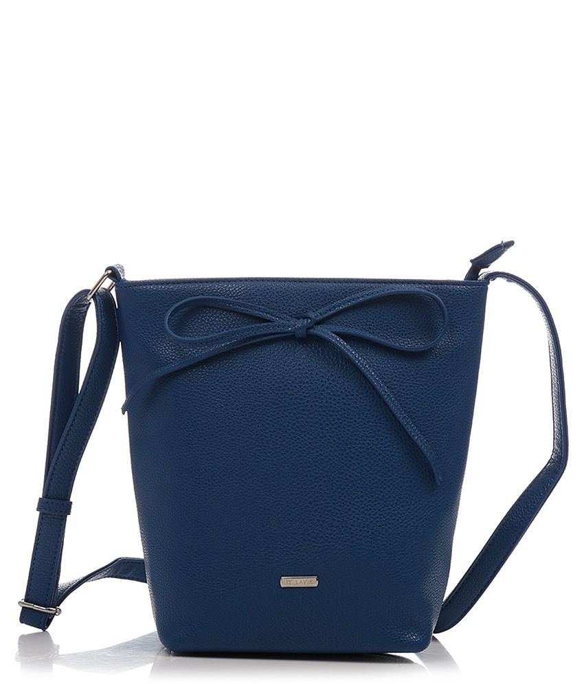 Lavie L04811134070 Blue Sling Bags Buy Lavie L04811134070 Blue Sling Bags Online at Best