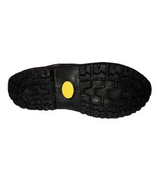 Cushion and Velcro Black School Shoes 