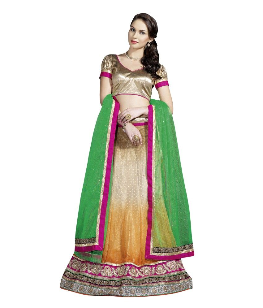 yellow lehenga buy yellow lehenga online in india