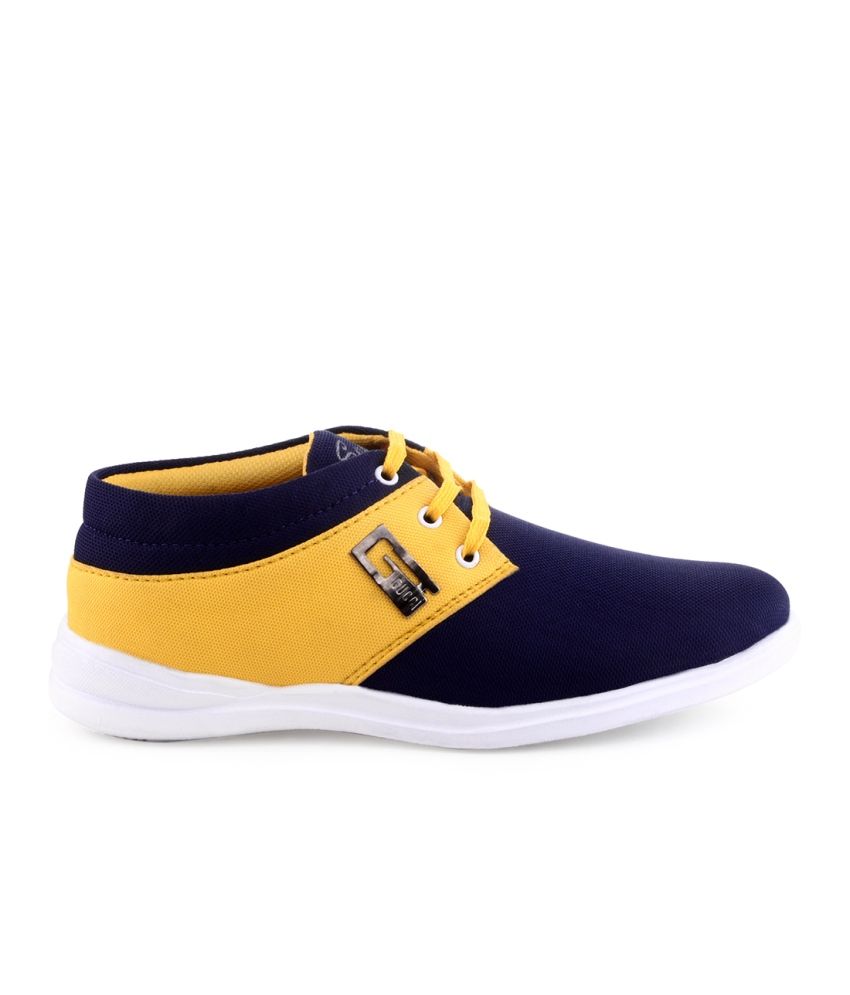 SRF Yellow Canvas Casual Shoe For Men Buy SRF Yellow Canvas Casual   SRF Yellow Canvas Casual Shoe SDL217374791 3 Faf30 