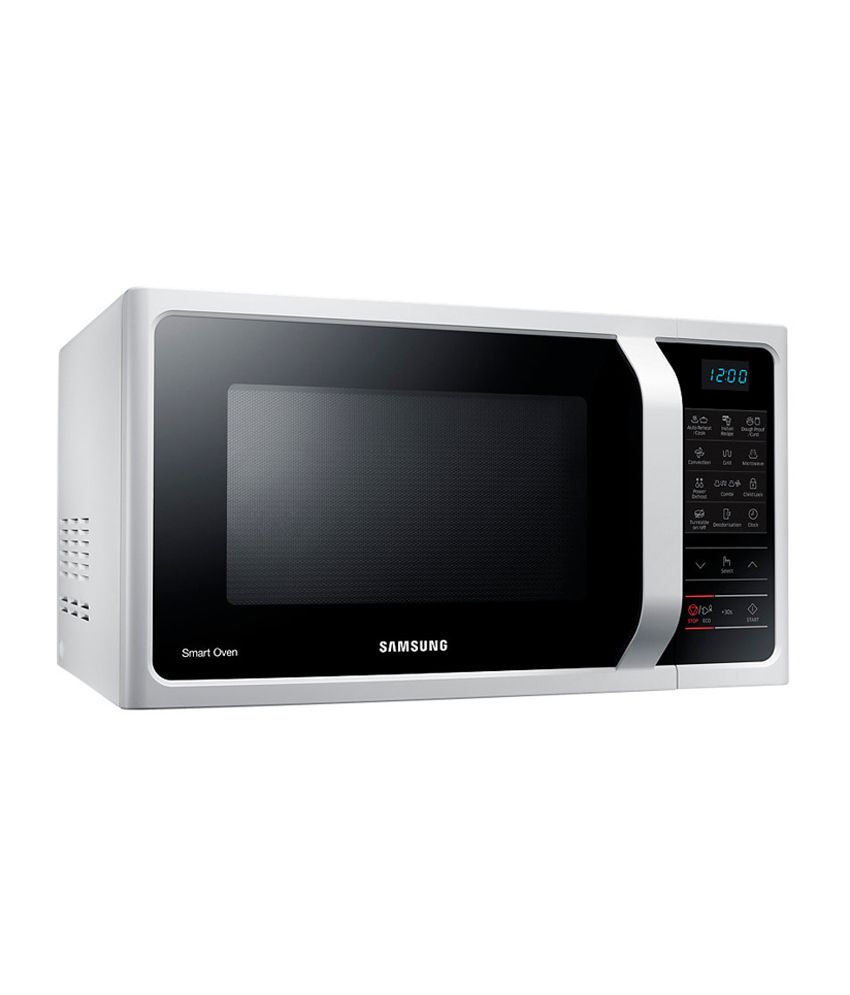 Samsung 28 Ltr MC28H5013AW/TL Convection Microwave Oven - Silver Price in India - Buy Samsung 28 