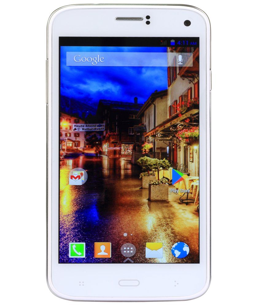 Globalhello White 8 Megapixel Dual Sim G 28 Mobile Phones Online at Low