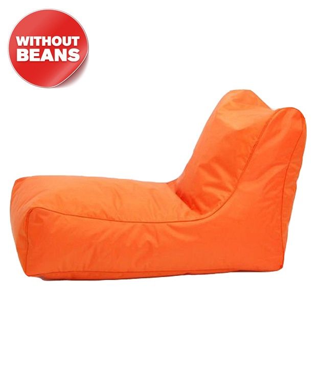 Repose Orange Lounger Bean Bag Cover Only Xl Repose Orange Lounger Bean Bag Cover Only Xl