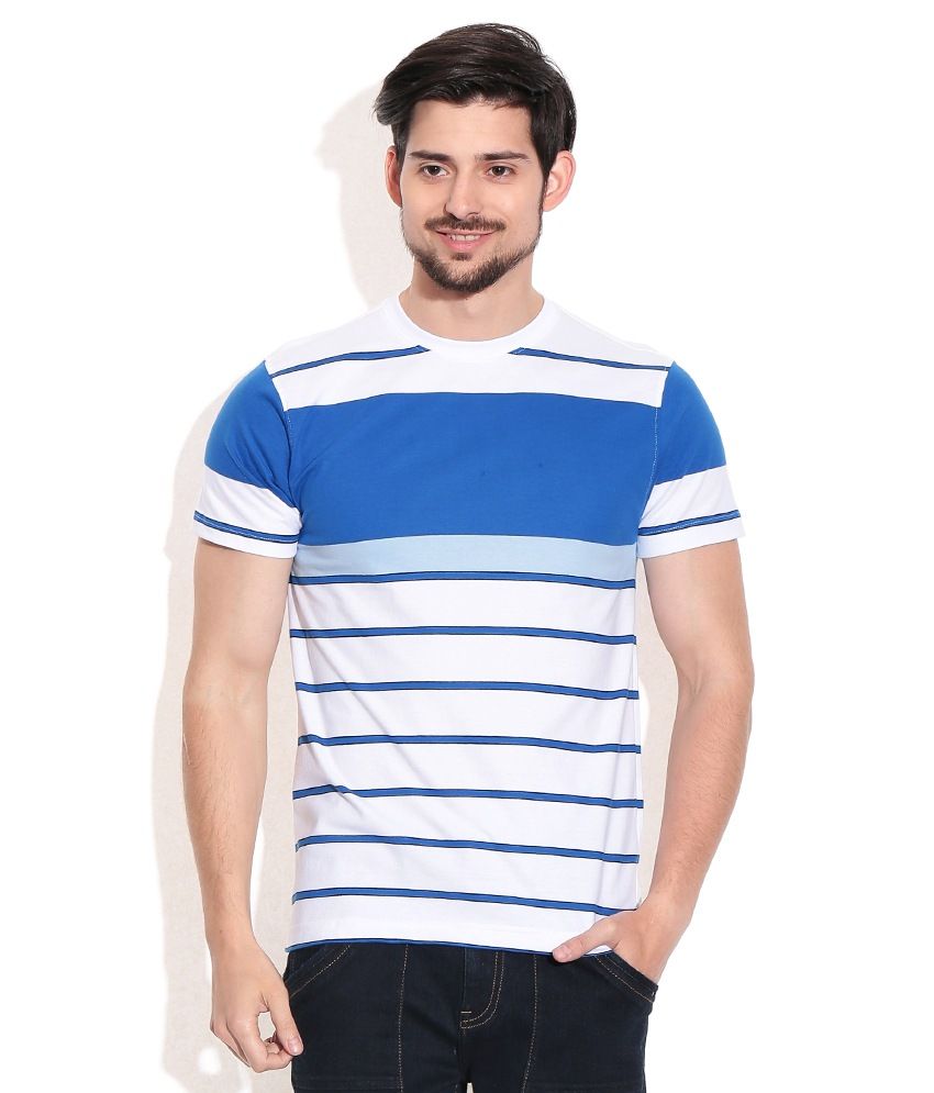 Round Neck Striped T-Shirt 