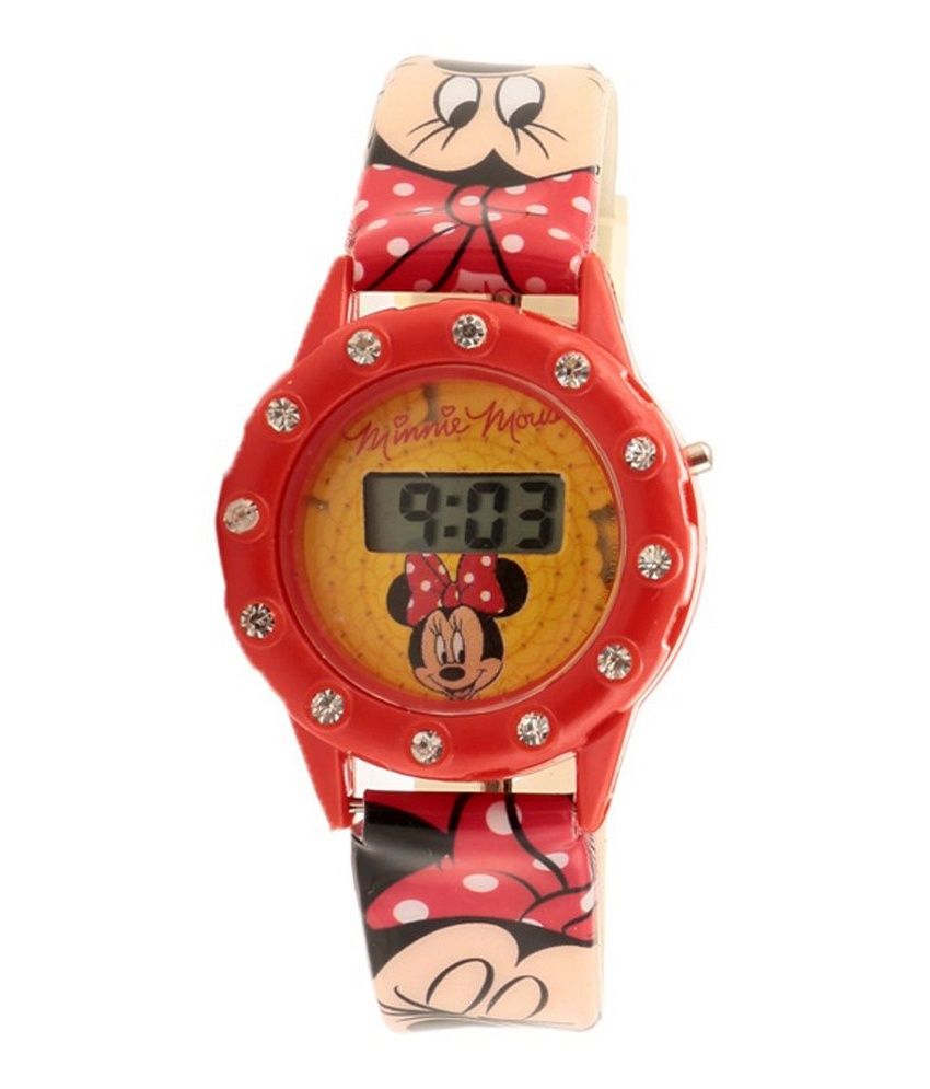 minnie mouse digital watch