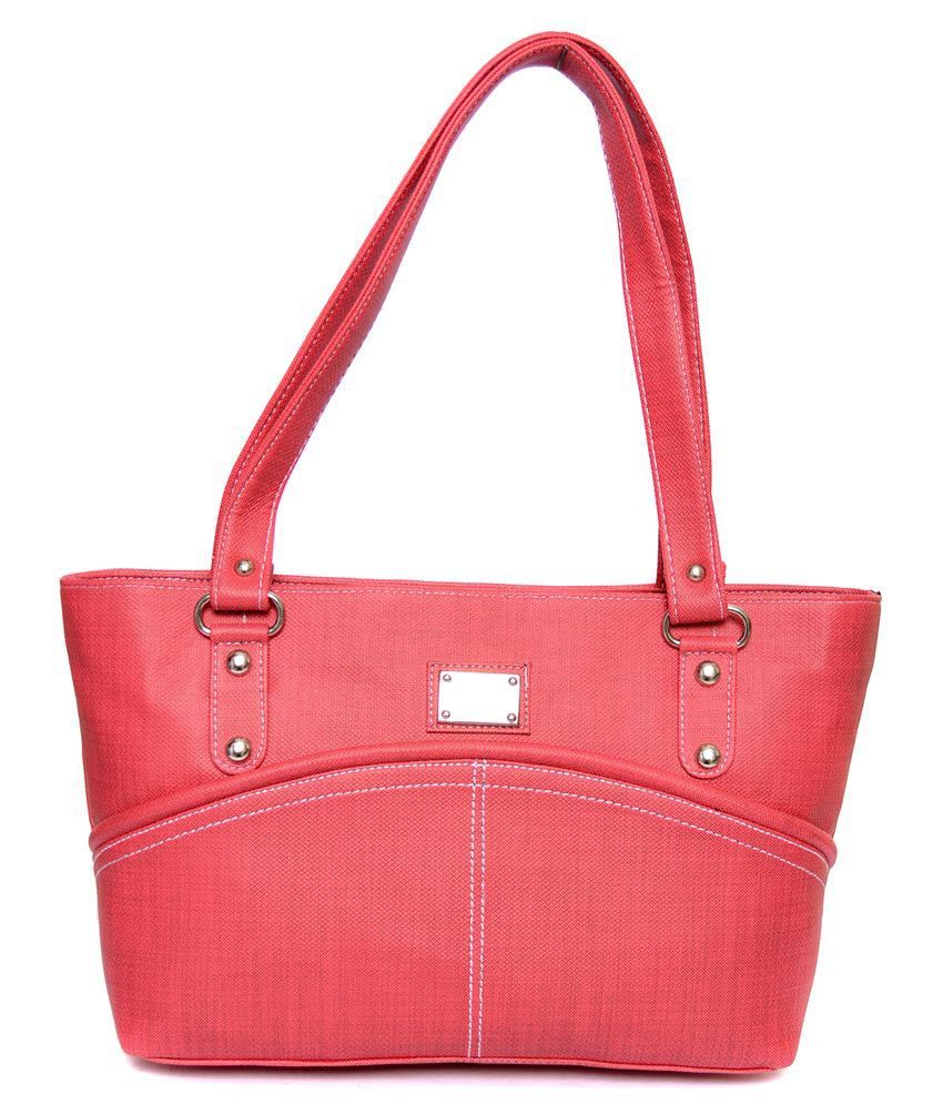 baggit peach handbag