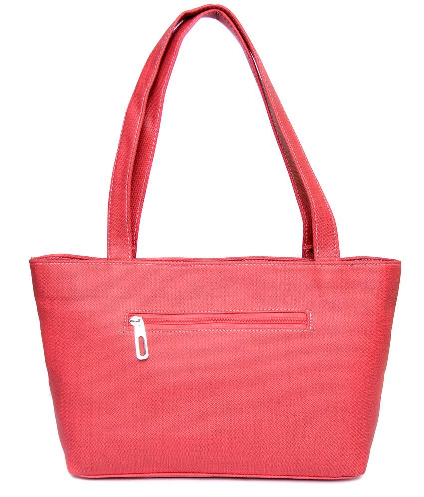 peach shoulder bag