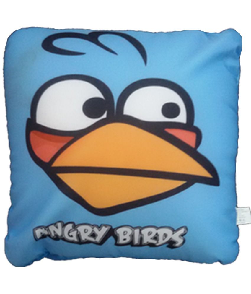 Carnation Blue Angry Bird Design Pillows For Kids Buy Carnation