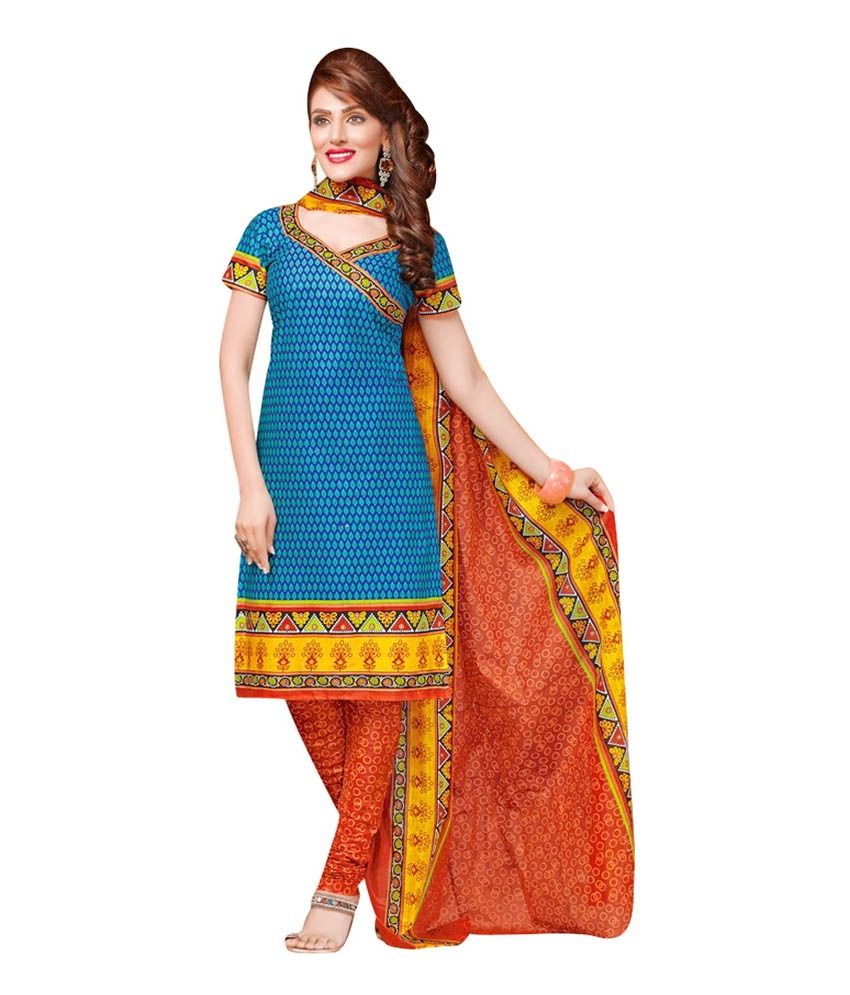 varsha churidar material