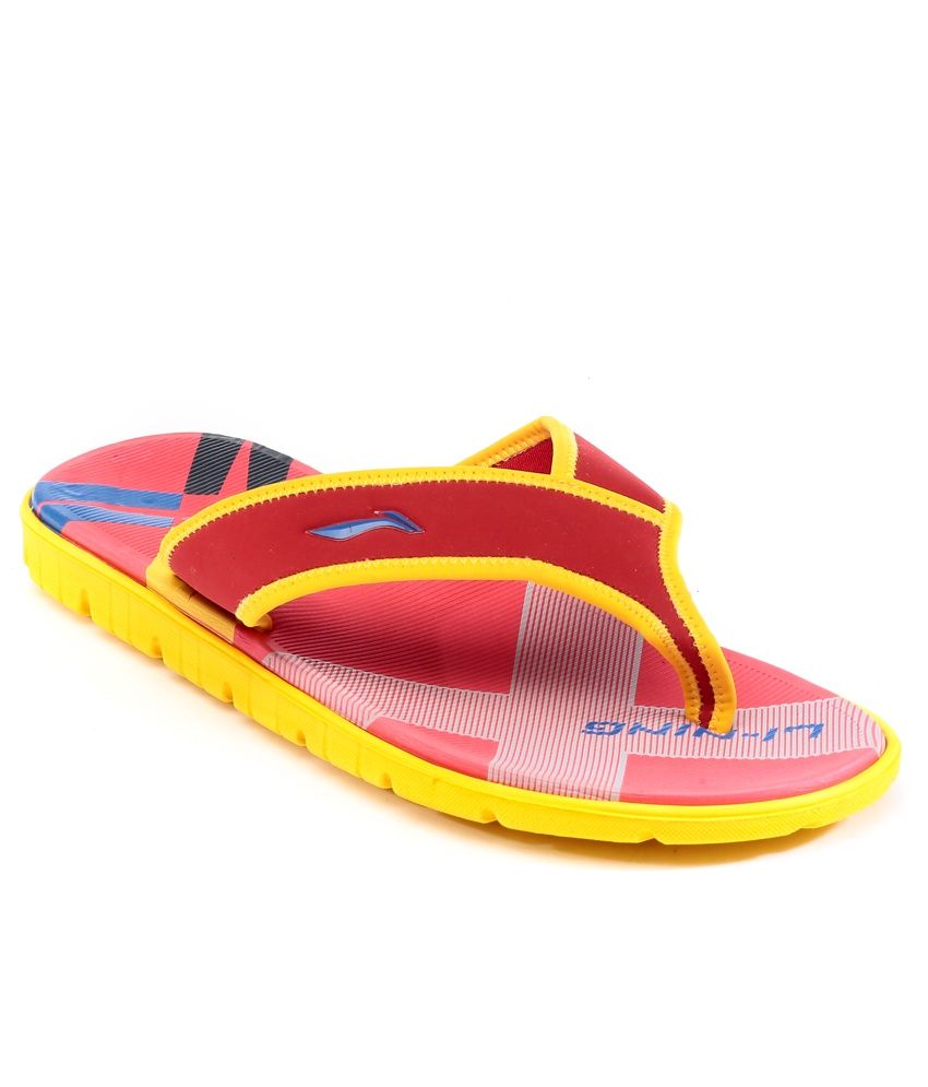 li ning flip flops