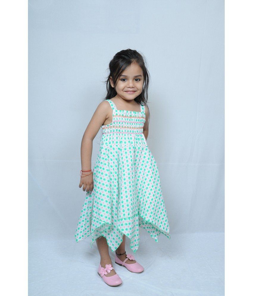 cut sleeve frock