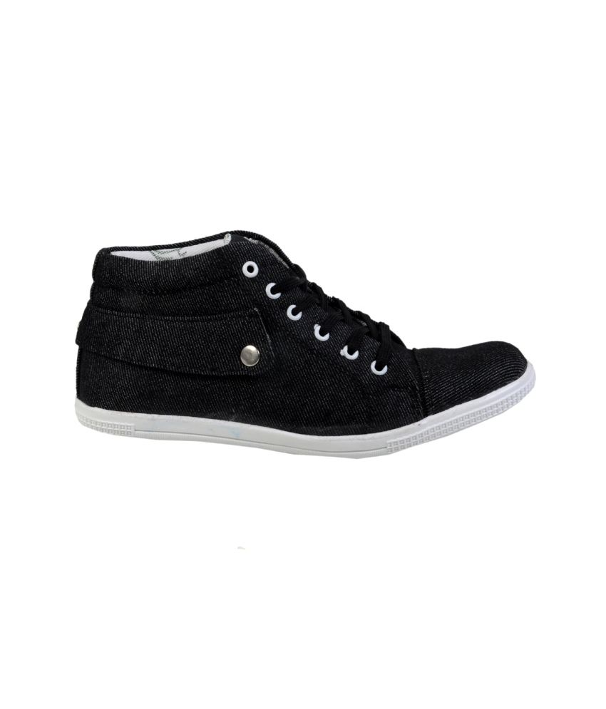 jeans shoes black