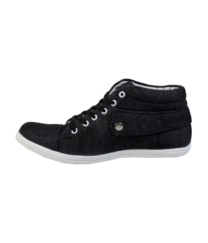 jeans shoes black