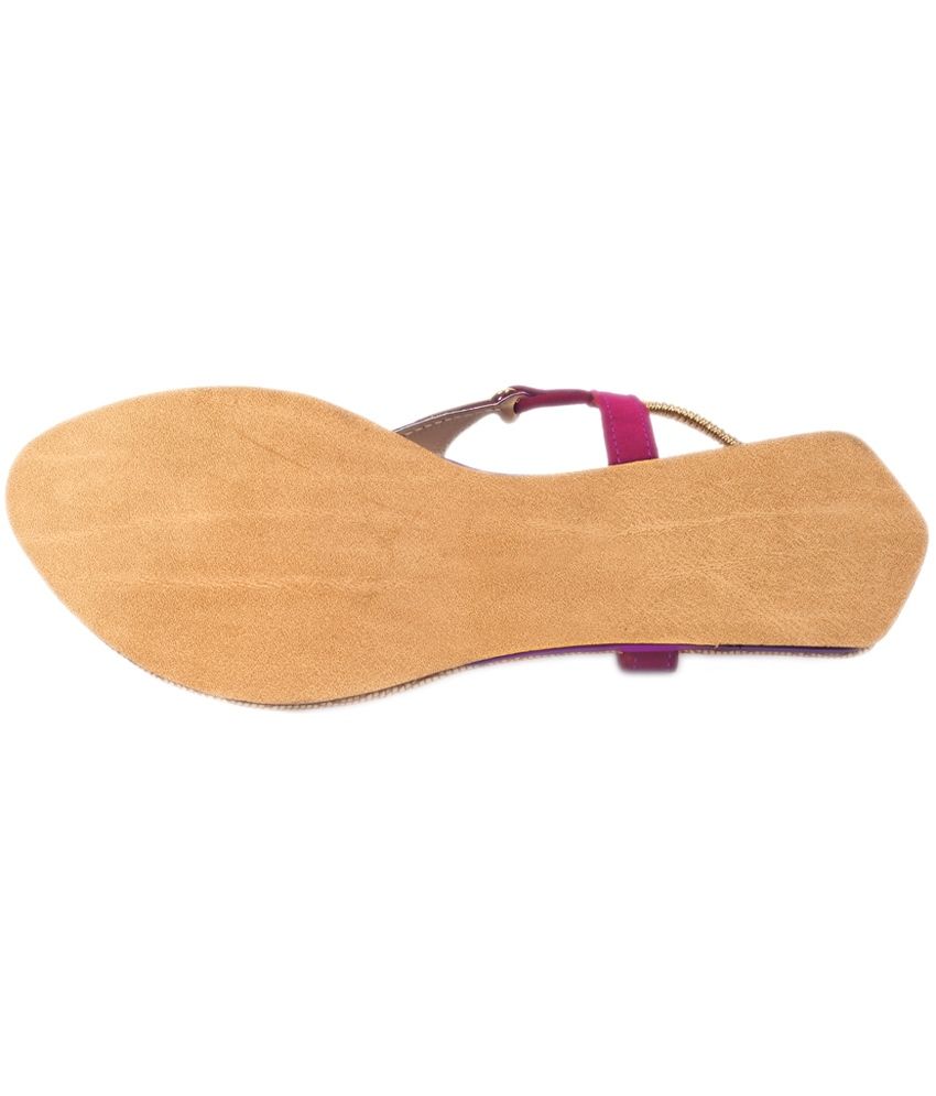 velvet sandals flat