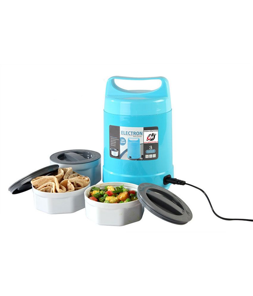 Haans Electric Lunch Box Blue Buy Online at Best Price in India