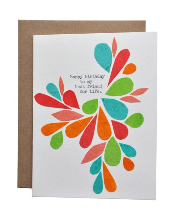 handmade greeting cards for birthday for best friend