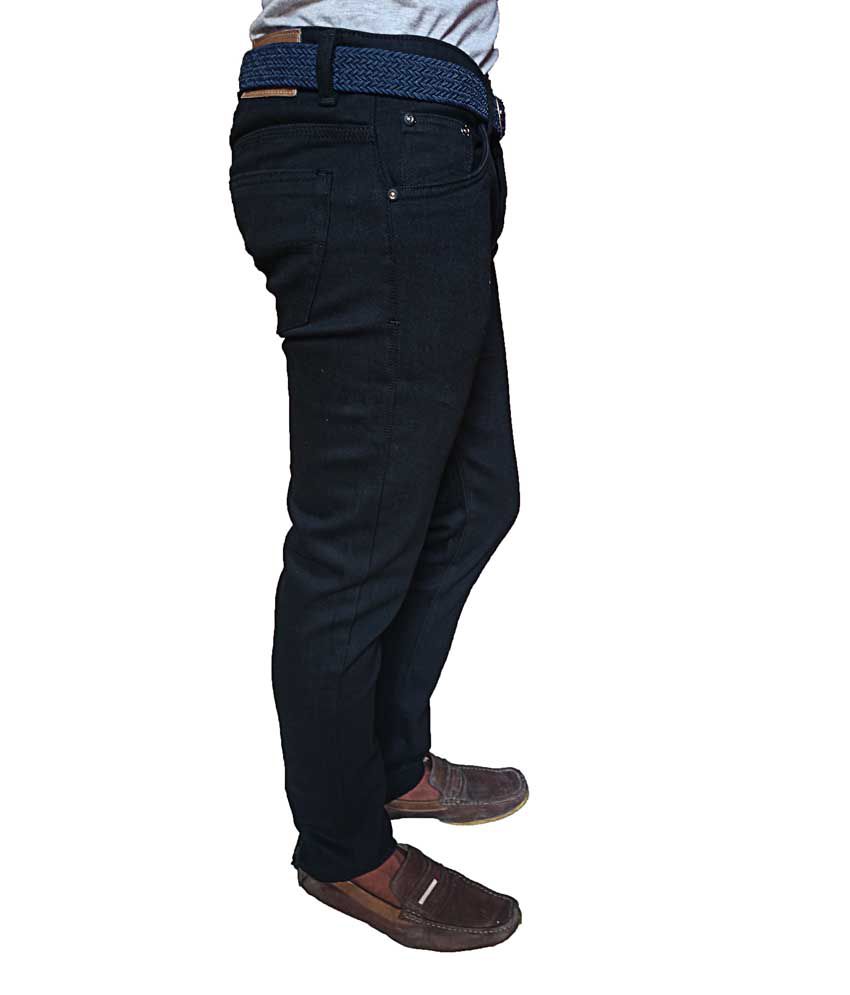 Oiin Men's Slim Fit Jeans Cross Pocket 
