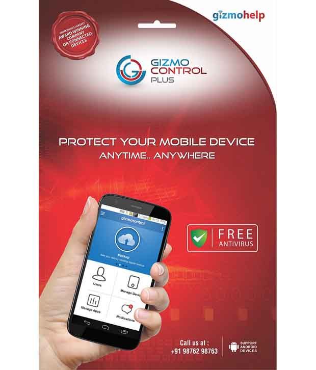 Gizmo Control Plus Android Mobile and Tablet Security Software (1 PC/1