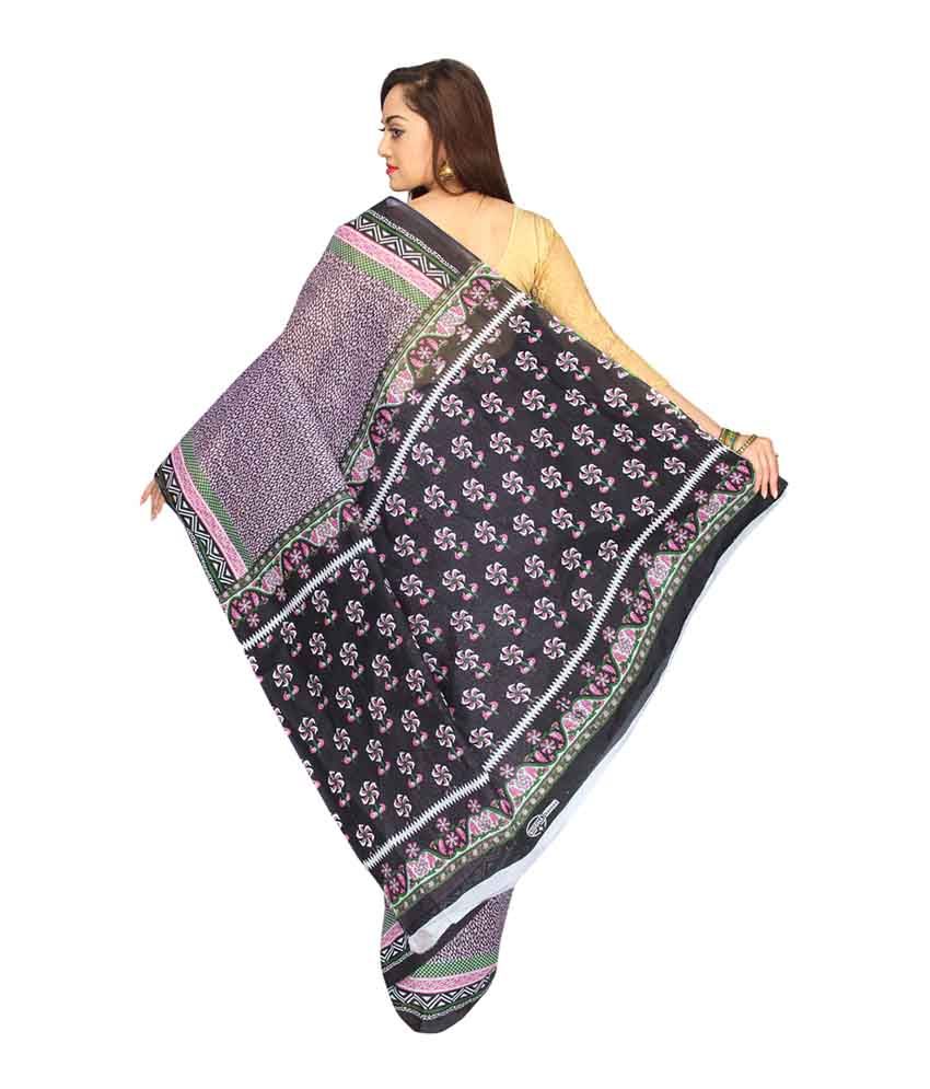 Radha Silk Emporium Multi Colour Cotton Sarees Pack of 2 Buy Radha