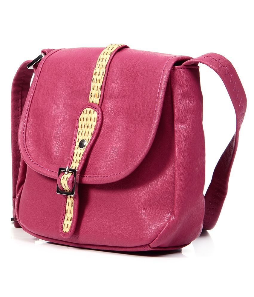 sling bag pink