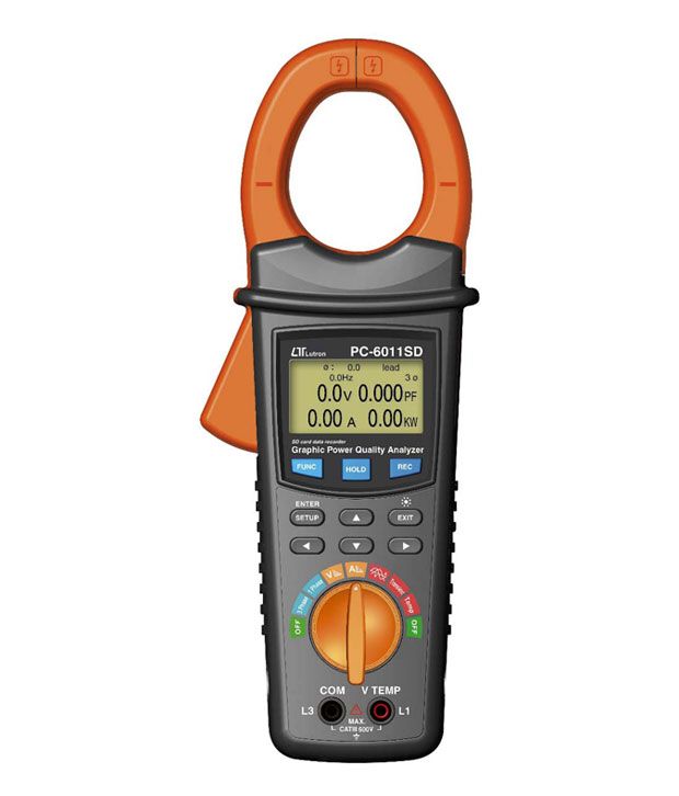 Lutron Digital Power Clamp Meter With Sd Card Buy Lutron Digital