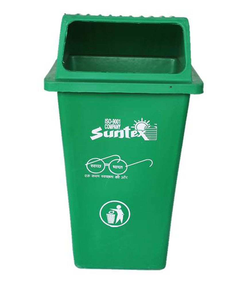 Suntex Green Dustbin 80 Ltrs (Set Of 2) Buy Suntex Green Dustbin