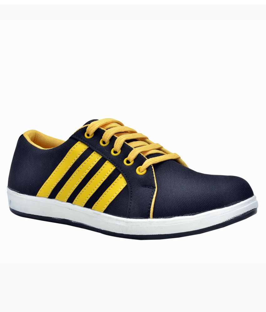 yellow canvas shoes online