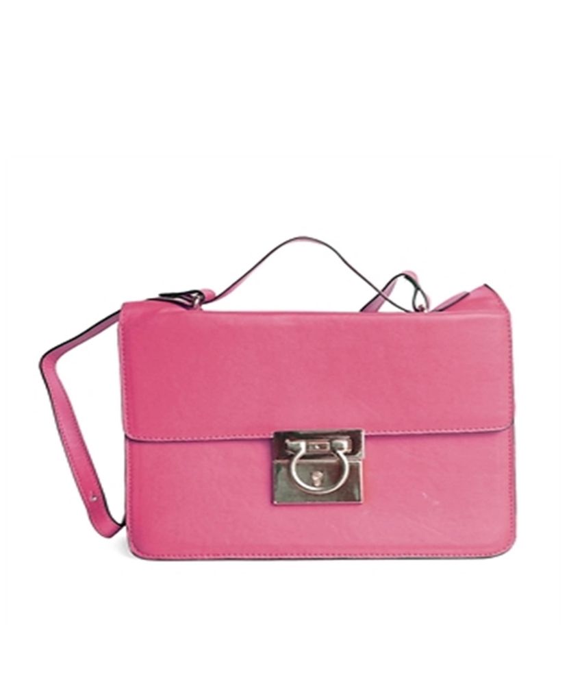 Atmosphere Pink Sling Bag - Buy Atmosphere Pink Sling Bag Online at ...