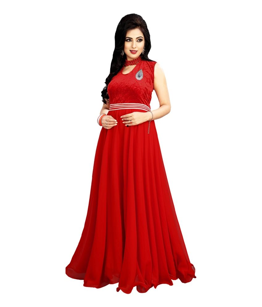 georgette gowns online india