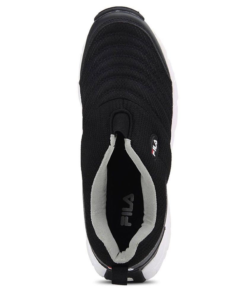 fila black smash lite casual shoes