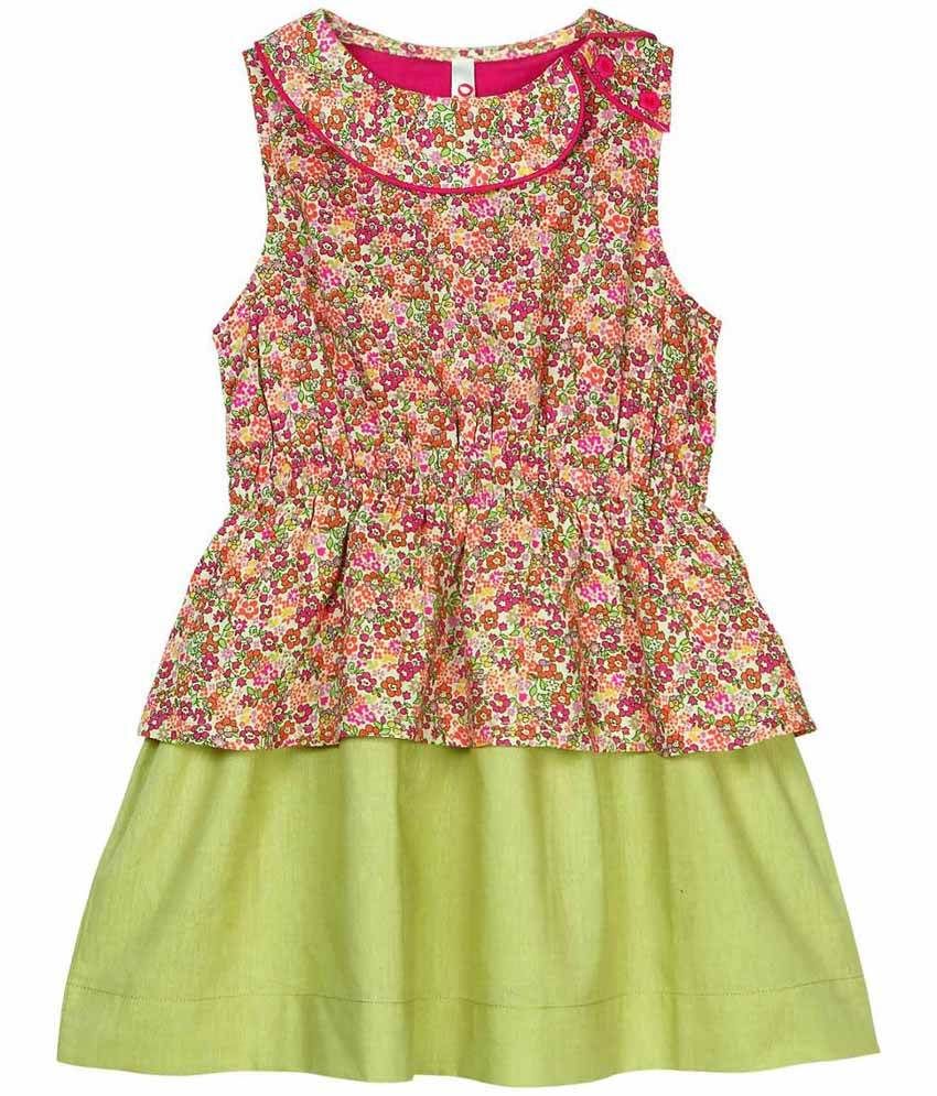 cotton sleeveless frock