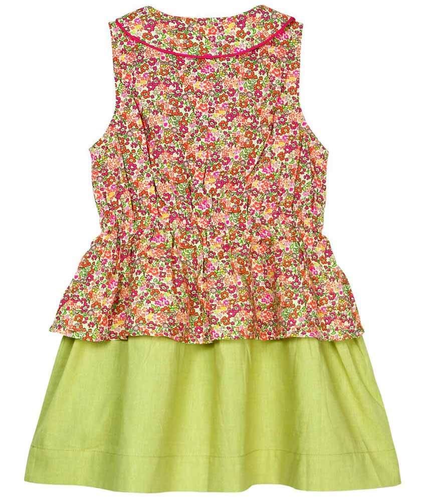 cotton sleeveless frock