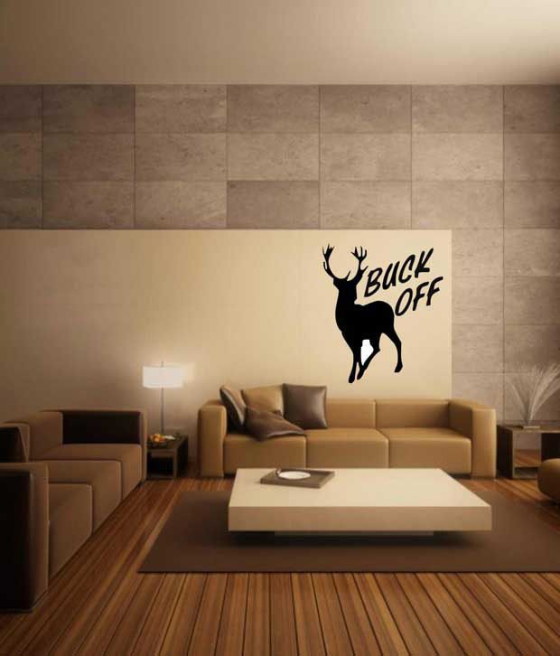 Studio Briana Save Wildlife Buck Off Wall Decor Decal On Premium Studio Briana Save Wildlife Buck Off Wall Decor Decal On Premium Vinyl