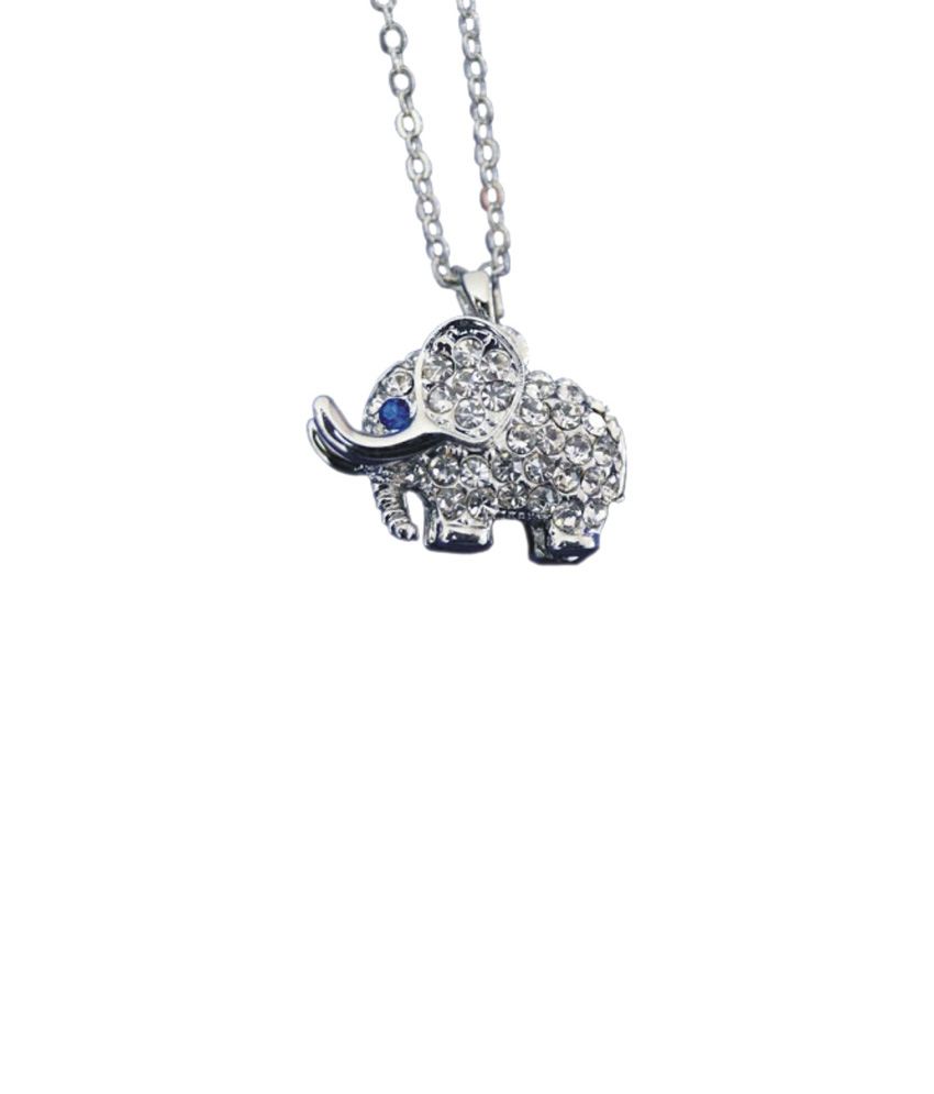 Crafteous Elephant Pendant With Chain: Buy Crafteous Elephant Pendant ...