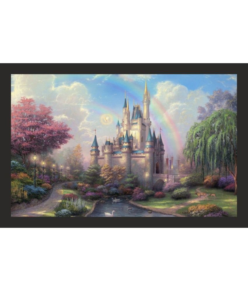 PrintingGali Walt Disney Castle Poster: Buy PrintingGali Walt Disney ...