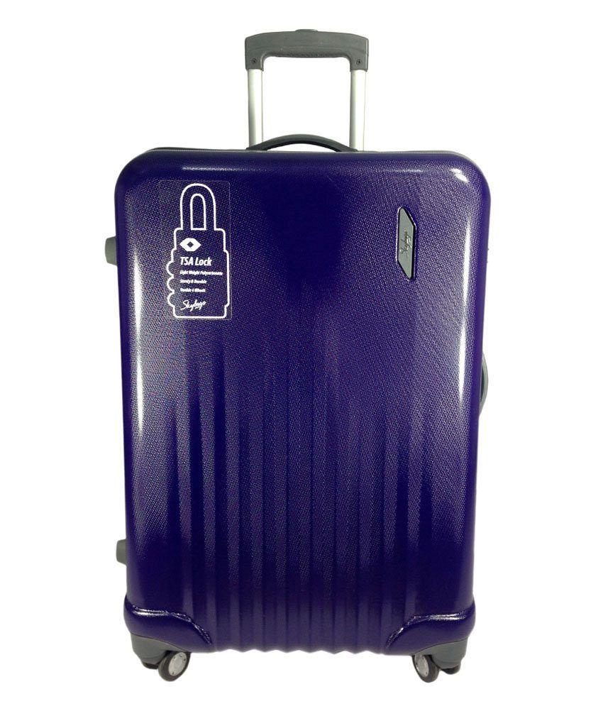 skybags plastic trolley