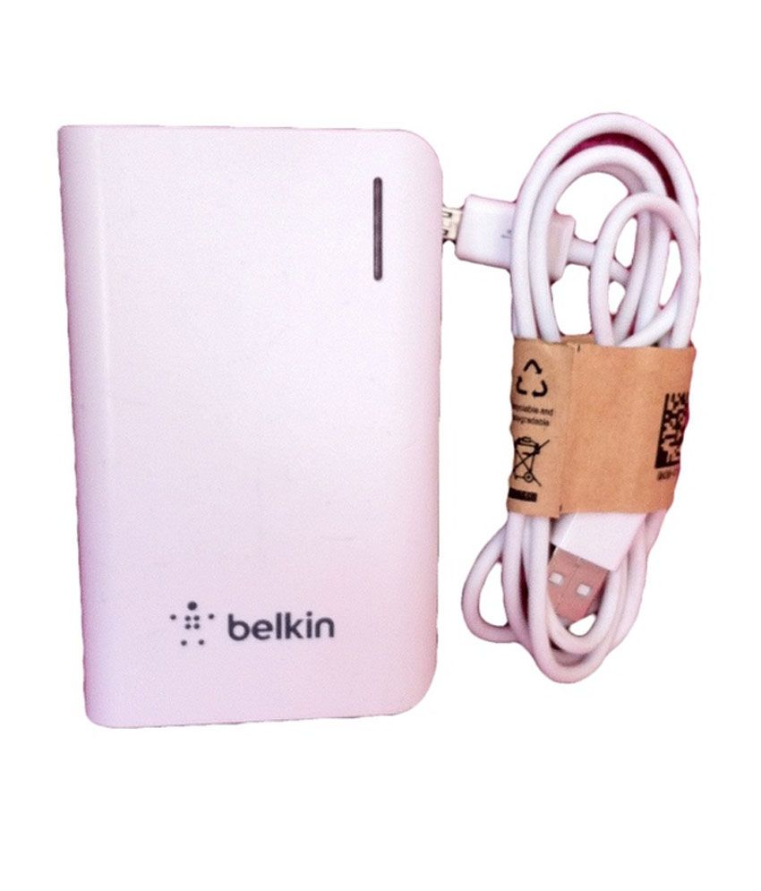 Belkin 10k Portable Power Bank White With Torch Power Banks Online at