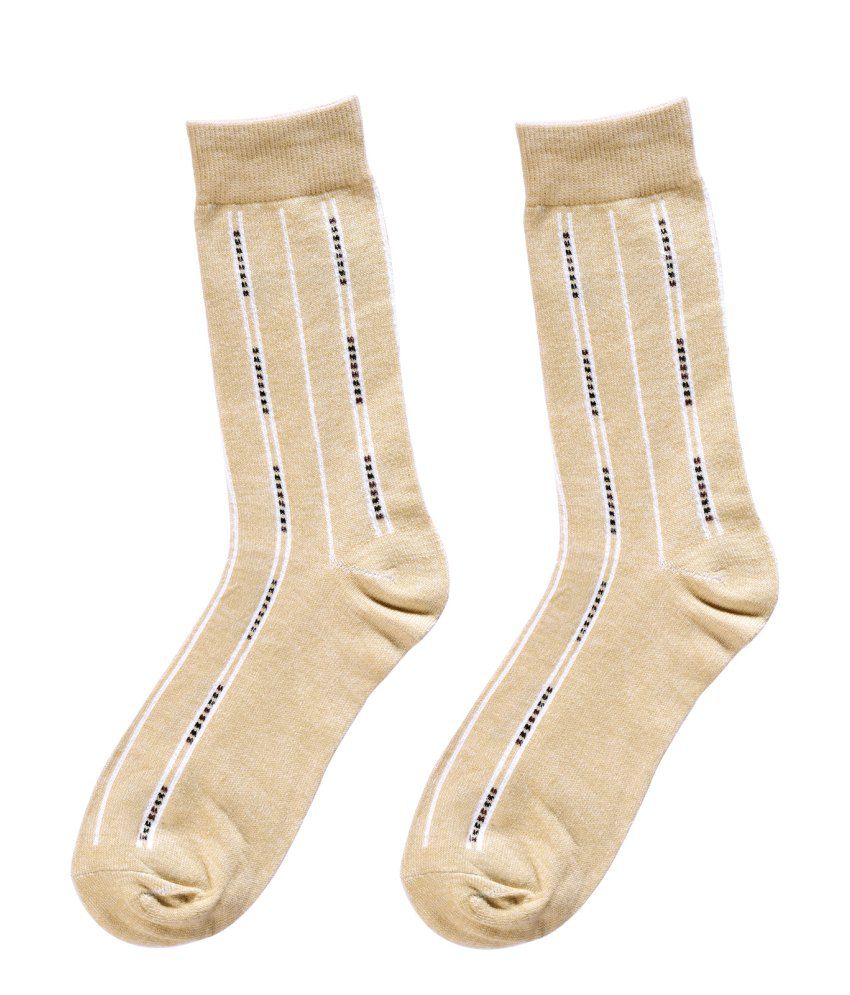 Kiosha Beige Cotton Socks For Men: Buy Online at Low Price in India ...