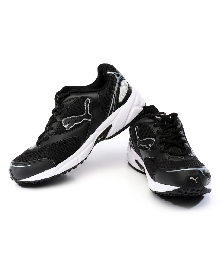 Puma Aron Ind. Black Sport Shoes - Buy Puma Aron Ind. Black Sport Shoes ...