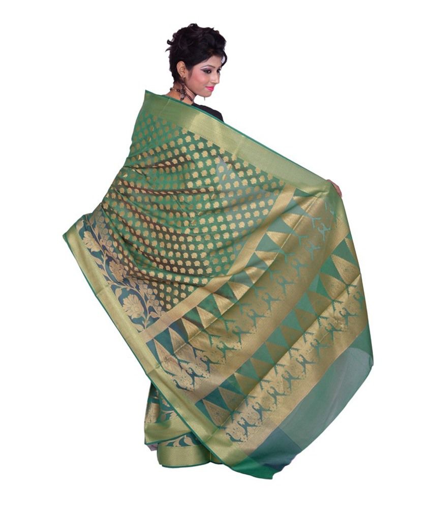 Silk Works Multicoloured Art Silk Saree Buy Silk Works Multicoloured