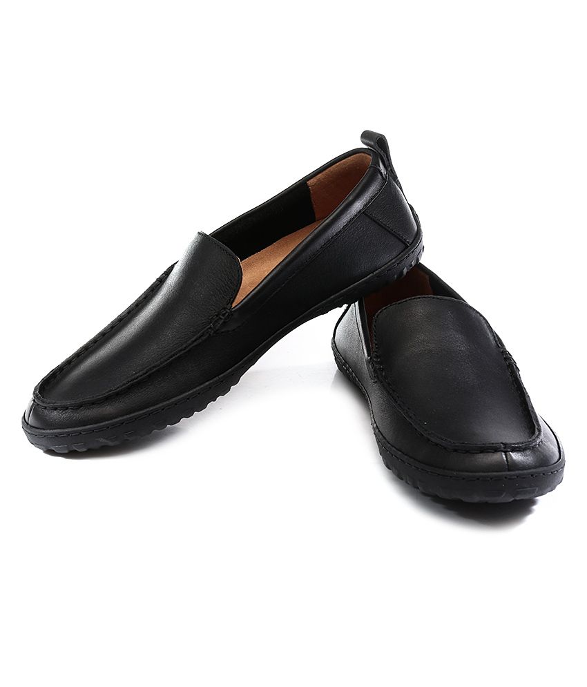Clarks Richhill Flow Black Casual Shoes 