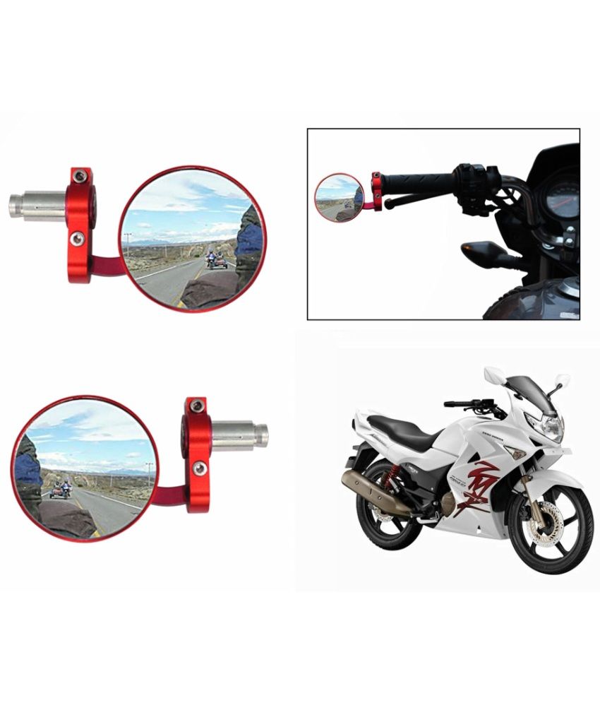 Spedy Red Handle View Mirror For Hero Karizma ZMR Buy Spedy Red Handle