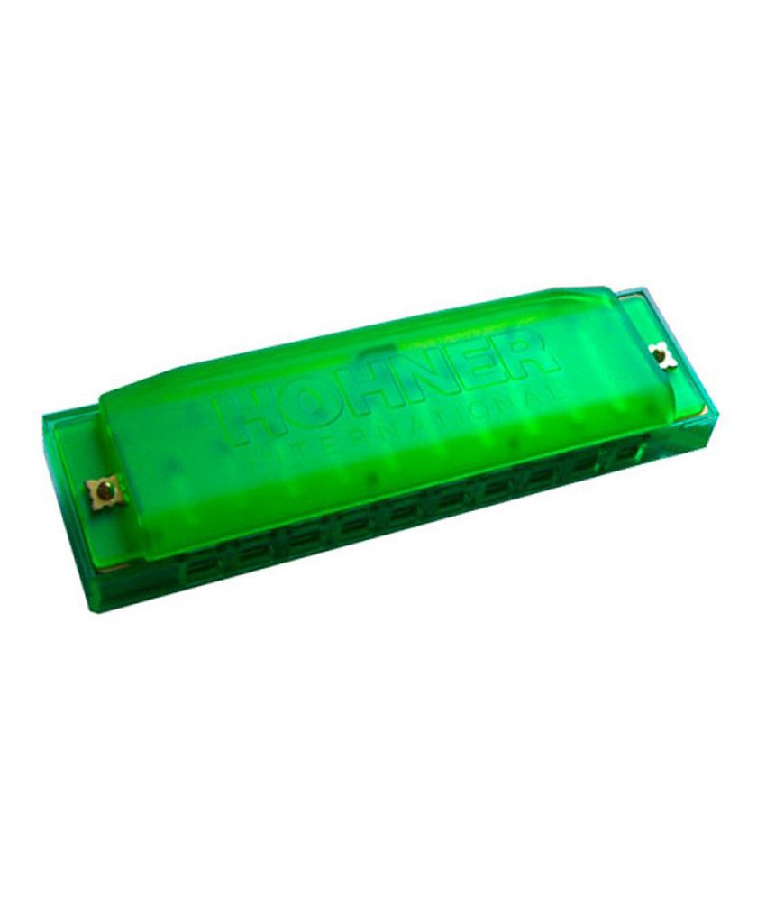 Happy Colour Green Harmonica Mouth Organ: Buy Happy Colour Green ...